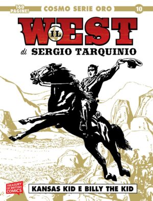 Il West di Sergio Tarquinio - Kansas Kid e Billy the Kid - Volume Unico - Cosmo Serie Oro 10 - Editoriale Cosmo - Italiano