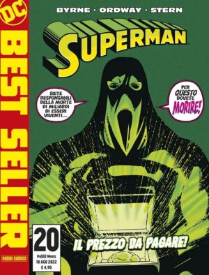 Superman di John Byrne 20 - DC Best Seller Nuova Serie 20 - Panini Comics - Italiano