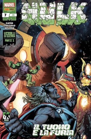 Hulk 7 - Vessilli di Guerra - Parte 3 - Hulk e i Difensori 95 - Panini Comics - Italiano