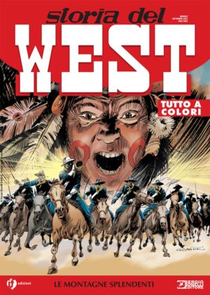 Storia del West 42 - Le Montagne Splendenti - Sergio Bonelli Editore - Italiano