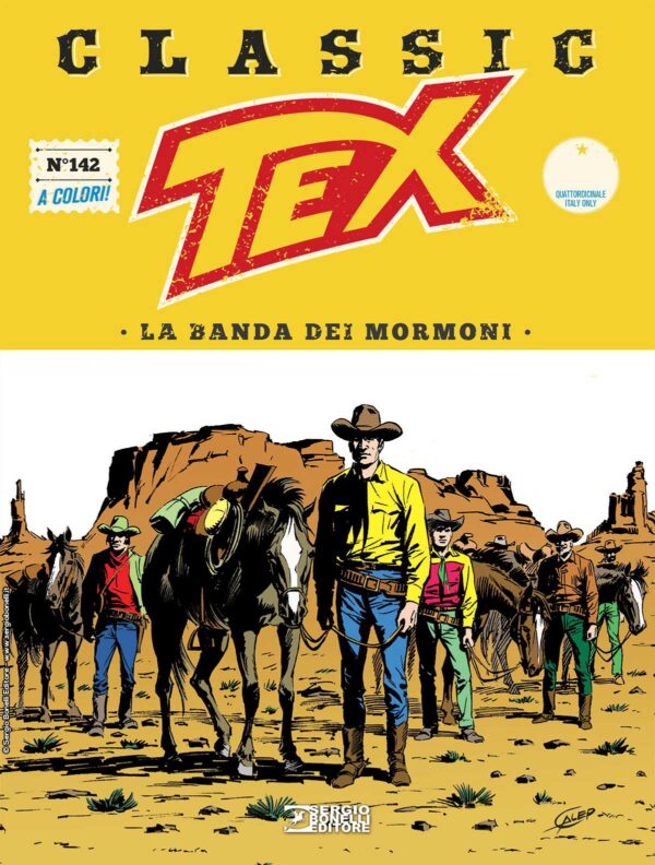 Tex Classic 142 - La Banda dei Mormoni - Sergio Bonelli Editore - Italiano