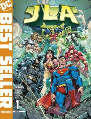 JLA di Grant Morrison 1 - Variant - DC Best Seller 28 - Panini Comics - Italiano