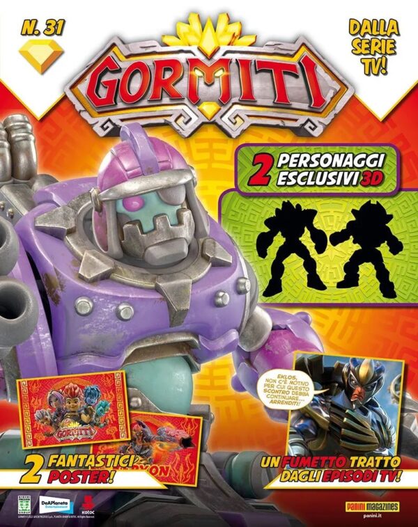 Gormiti Magazine 31 - Panini Comics - Italiano