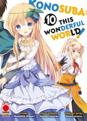 Konosuba! - This Wonderful World 10 - Capolavori Manga 152 - Panini Comics - Italiano