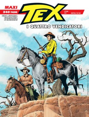 Maxi Tex 31 - I Quattro Vendicatori - Sergio Bonelli Editore - Italiano