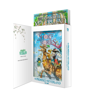 The Promised Neverland Grace Field Collection Set 3 (Novel 3 + Short Stories) - Jpop - Italiano