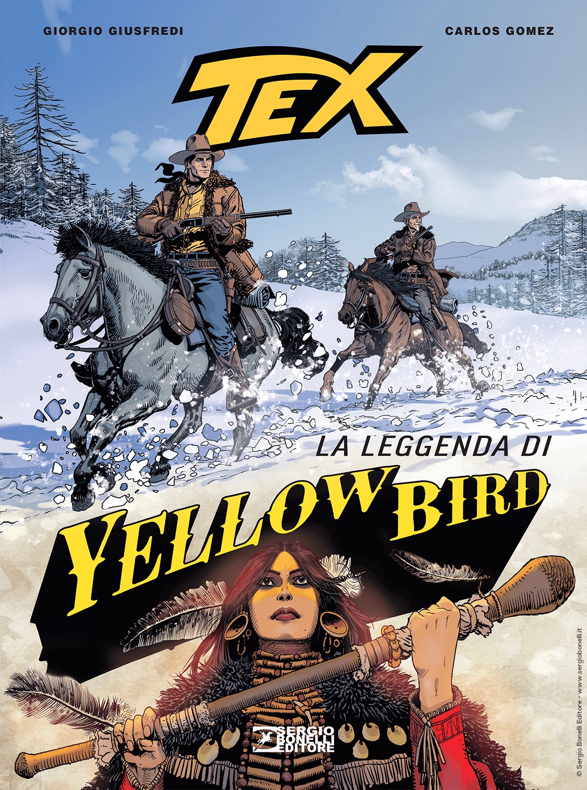 Tex Stella d'Oro 35 - La Leggenda di Yellow Bird - Tex Romanzi a Fumetti 15  - Sergio Bonelli Editore - Italiano - MyComics