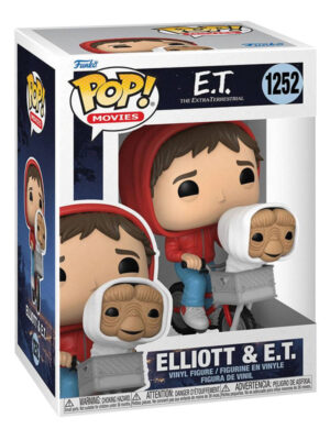E.T. the Extra-Terrestrial POP! Vinyl Figure Elliot w/ET in Bike Basket - Movies