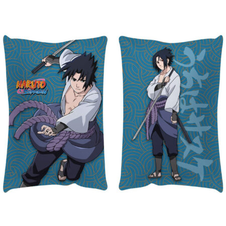 Cuscino - Naruto Shippuden - Sasuke - Pillow 50 x 35 cm - colore: Blue