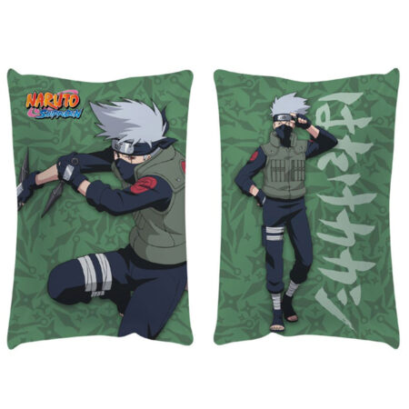 Cuscino - Naruto Shippuden - Kakashi - Pillow 50 x 35 cm - colore: Verde