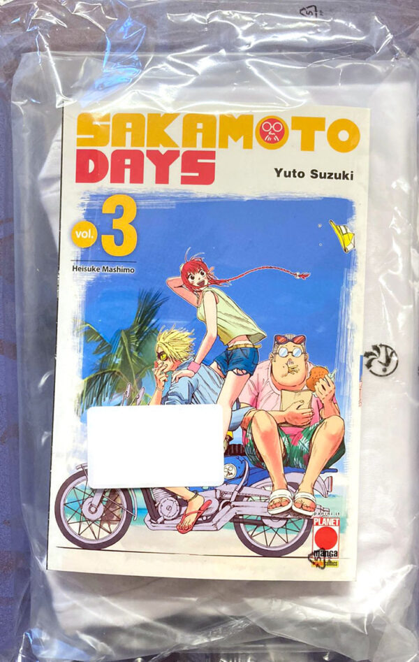 Sakamoto Days 3 - Variant con T-Shirt Taglia M - Generation Manga 37 - Panini Comics - Italiano