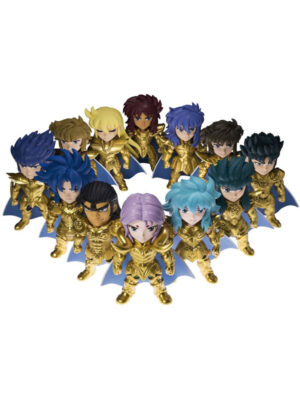 Saint Seiya ARTlized Tamashii Nations Box Mini Figures 8 cm The Supreme Gold Saints Assemble! Display (12)