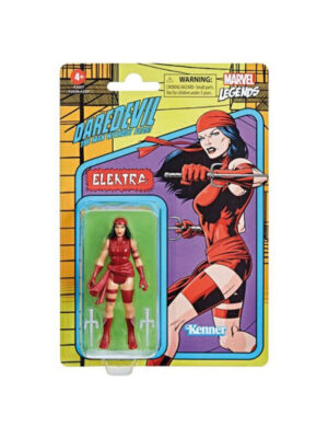 Marvel Legends Retro - Elektra - 9,5 cm - Kenner - Hasbro