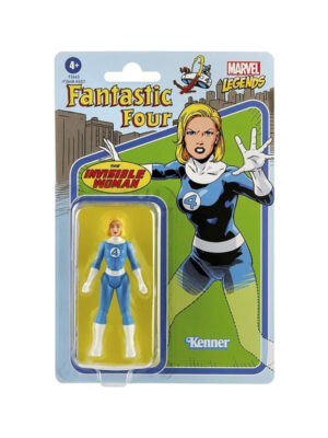 Marvel Legends Retro - La Donna Invisibile - Fantastic Four - 9,5 cm - Kenner - Hasbro