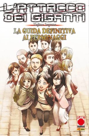 L'Attacco dei Giganti - La Guida Definitiva ai Personaggi - Manga Graphic Novel 124 - Panini Comics - Italiano