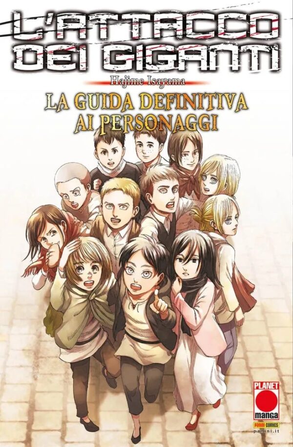 L'Attacco dei Giganti - La Guida Definitiva ai Personaggi - Manga Graphic Novel 124 - Panini Comics - Italiano