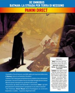 Batman – La Strada per la Terra di Nessuno – Volume Unico – DC Omnibus – Panini Comics – Italiano fumetto pre