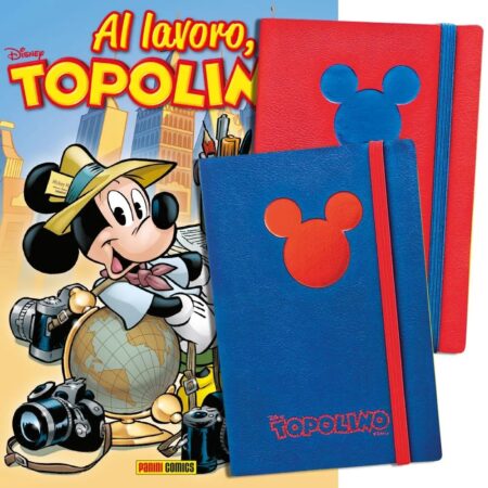 Al Lavoro, Topolino! - Con Notebook di Topolino (Blu o Rosso) - Disney Mix 19 - Panini Comics - Italiano