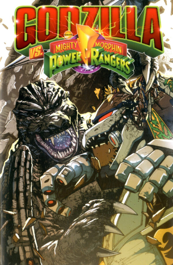 Godzilla 24 - Godzilla Vs. Mighty Morphin' Power Rangers 1 - Variant - Saldapress - Italiano