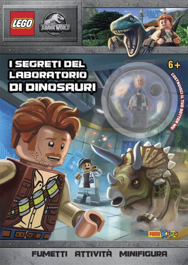 LEGO Jurassic World - I Segreti del Laboratorio di Dinosauri - LEGO World 8 - Panini Comics - Italiano