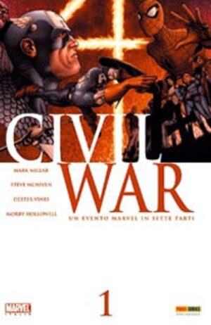 Civil War 1 - Marvel Miniserie 76 - Panini Comics - Italiano