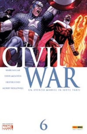 Civil War 6 - Marvel Miniserie 81 - Panini Comics - Italiano