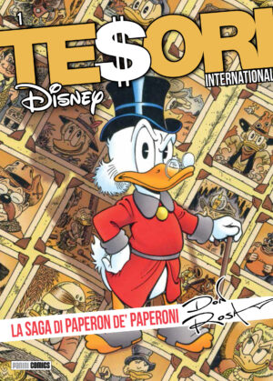 Tesori International 1 - La Saga di Paperon de' Paperoni - Seconda Ristampa - Panini Comics - Italiano