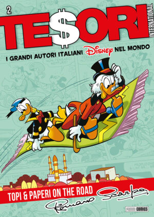 Tesori International - I Grandi Autori Italiani Disney nel Mondo 2 - Topi & Paperi On the Road - Tesori International 13 - Panini Comics - Italiano