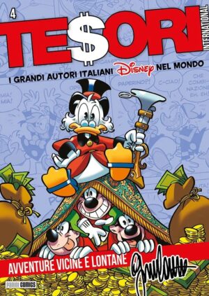 Tesori International - I Grandi Autori Italiani Disney nel Mondo 4 - Avventure Vicine e Lontane - Tesori International 15 - Panini Comics - Italiano