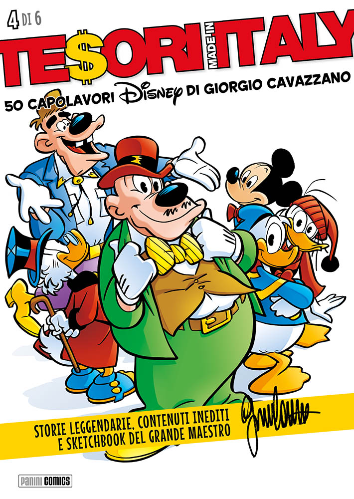 Tesori Made in Italy - 50 Capolavori Disney di Giorgio Cavazzano 4 - Tesori  Made in Italy 4 - Panini Comics - Italiano - MyComics