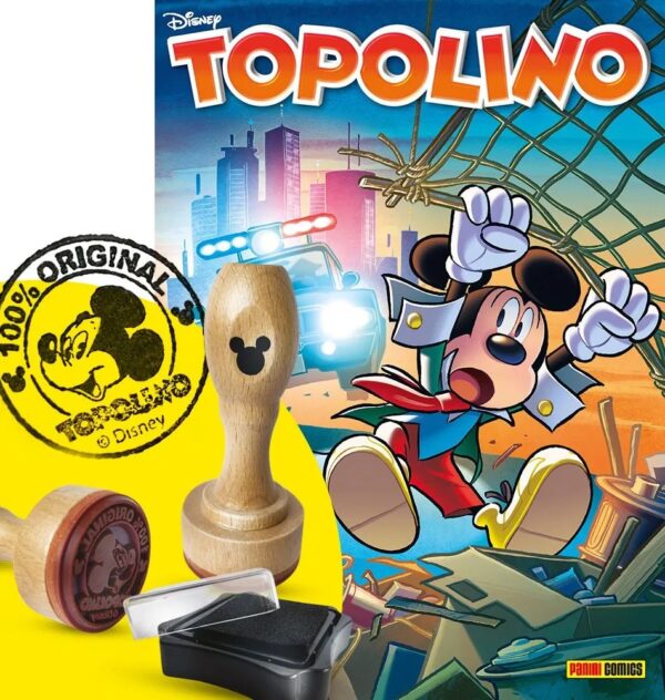Topolino - Supertopolino 3492 + Il Timbro Ufficiale di Topolino - Panini Comics - Italiano