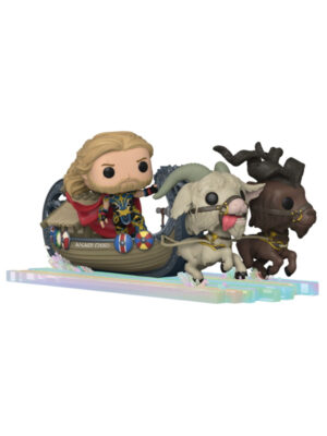 Marvel Studios: Thor - Love and Thunder - Goat Boat with Thor, Toothgnasher & Toothgrinder - Funko POP! #290 - Rides