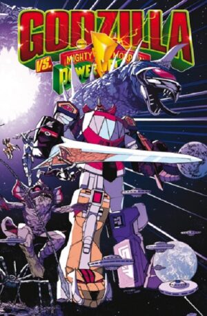 Godzilla 25 - Godzilla Vs. Mighty Morphin' Power Rangers 2 - Variant - Saldapress - Italiano