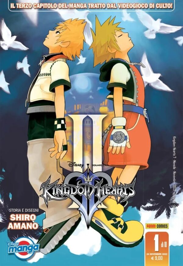 Kingdom Hearts II Silver 1 - Kingdom Hearts 7 - Panini Comics - Italiano