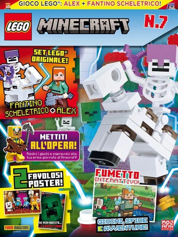 LEGO Minecraft Magazine 7 - Panini Comics - Italiano