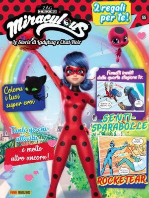 Miraculous - Le Storie di Ladybug e Chat Noir Magazine 55 - Panini Girls 55 - Panini Comics - Italiano