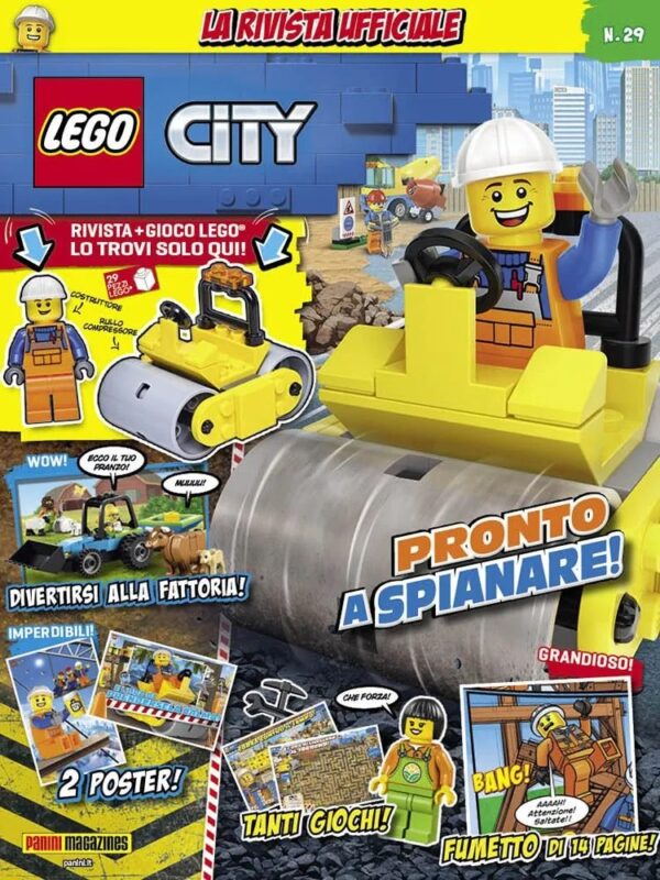LEGO City 29 - Panini Tech 32 - Panini Comics - Italiano