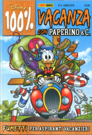 100% Disney 3 - Vacanza con Paperino & C. - Paperstyle 3 - Panini Comics - Italiano