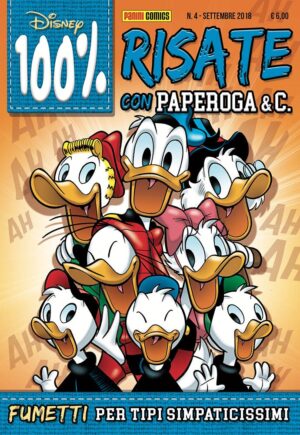 100% Disney 4 - Risate con Paperoga & C. - Paperstyle 4 - Panini Comics - Italiano