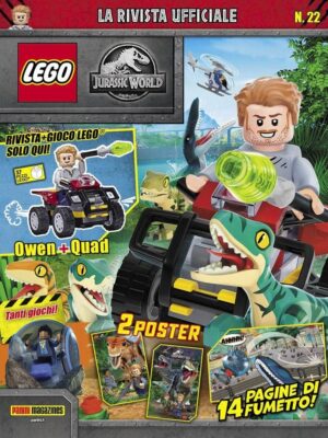 LEGO Jurassic World 22 - Super Panini 30 - Panini Comics - Italiano