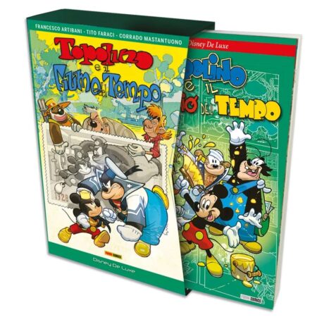 Topolino e il Cerchio del Tempo Volume Unico + Cofanetto Vuoto - Disney De Luxe 39 - Panini Comics - Italiano