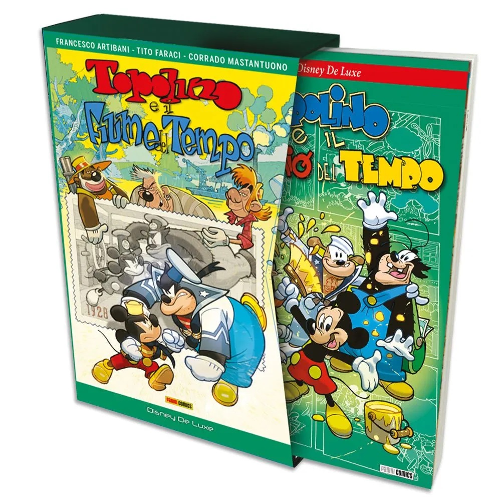 Topolino e il Cerchio del Tempo Volume Unico + Cofanetto Vuoto - Disney De  Luxe 39 - Panini Comics - Italiano - MyComics