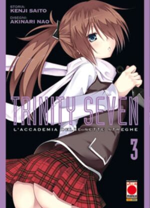 Trinity Seven - L'Accademia delle Sette Streghe 3 - Manga Adventure 7 - Panini Comics - Italiano