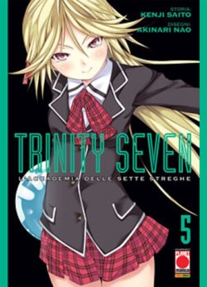 Trinity Seven - L'Accademia delle Sette Streghe 5 - Manga Adventure 9 - Panini Comics - Italiano
