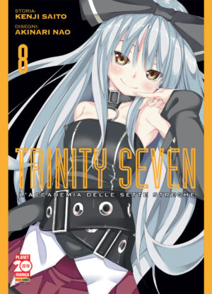 Trinity Seven - L'Accademia delle Sette Streghe 8 - Manga Adventure 15 - Panini Comics - Italiano