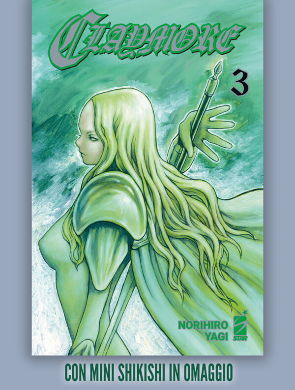 Claymore - New Edition 3 + Mini Shikishi - Edizioni Star Comics - Italiano