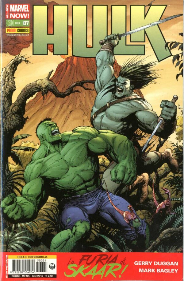 Hulk 7 - Hulk e i Difensori 34 - Panini Comics - Italiano