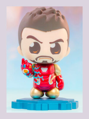Avengers: Endgame Cosbi Mini Figure Iron Man Mark 85 (Battle) 8 cm