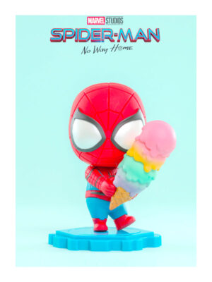 Spider-Man: No Way Home Cosbi Mini Figure Spider-Man (Ice Cream) 8 cm