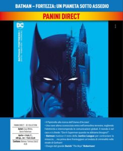 Batman – Fortezza: Un Pianeta Sotto Assedio – Volume Unico – DC Comics Collection – Panini Comics – Italiano fumetto pre